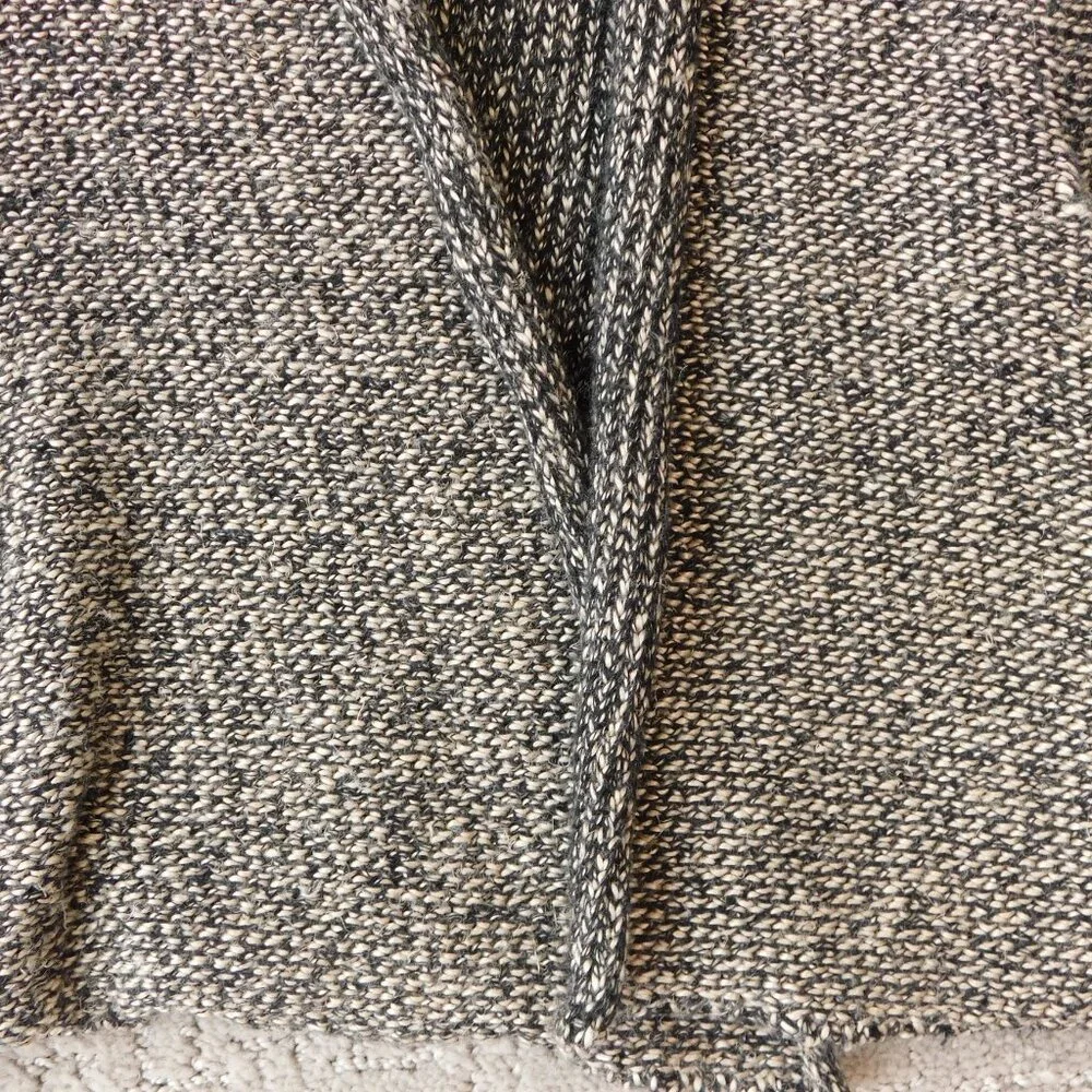 John Elliott Linen Cotton Shawl Collar Open Cardigan | Dark Gray | EUC | Small - Picture 3 of 10